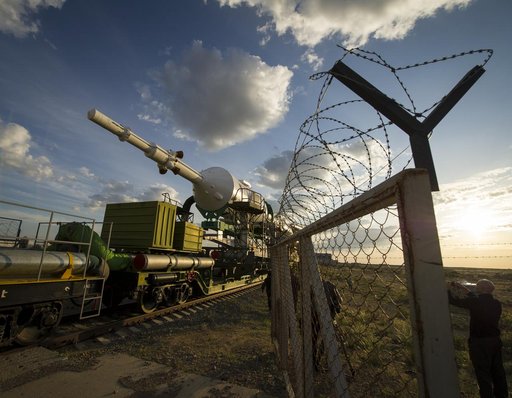 Expedition 31 Soyuz Rocket Rollout