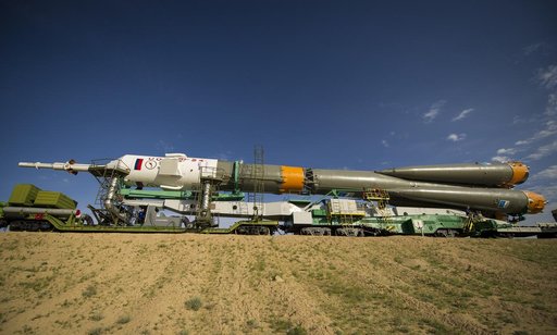 Expedition 31 Soyuz Rocket Rollout