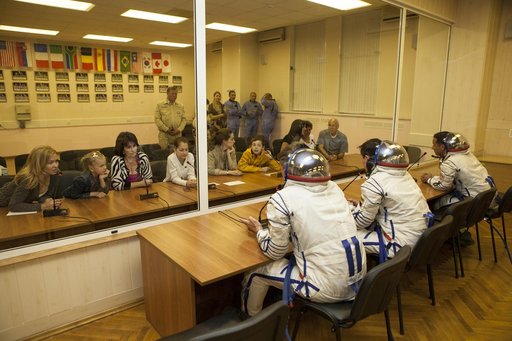 Expedition 31 Crew Prepares For Launch