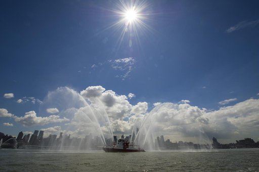 Space Shuttle Enterprise Move to Intrepid