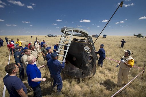 Expedition 31 Landing