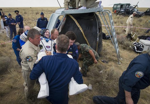 Expedition 31 Landing
