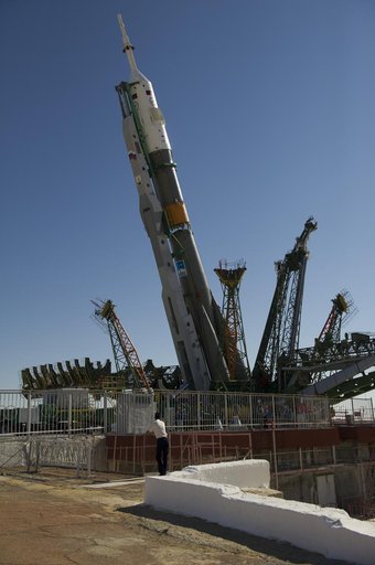 Expedition 32 Soyuz Rocket Rollout
