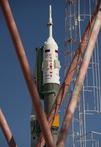 Expedition 32 Soyuz Rocket Rollout