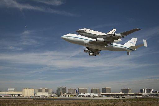 Endeavour Lands at LAX