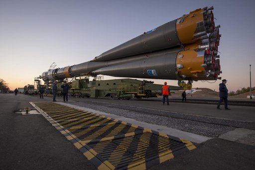 Expedition 33 Soyuz Rollout