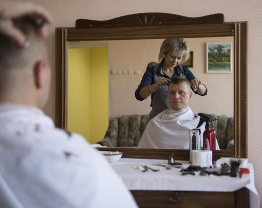 Expedition 33 Crew Hair Cut