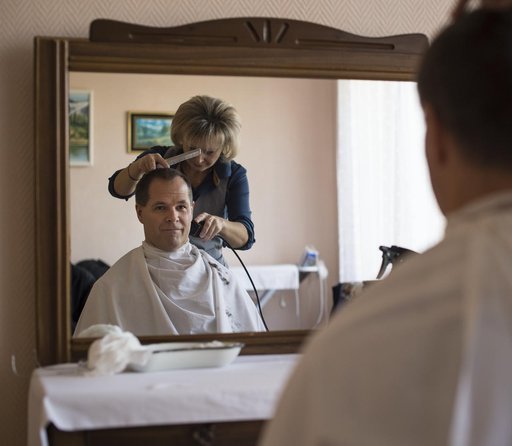 Expedition 33 Crew Hair Cut