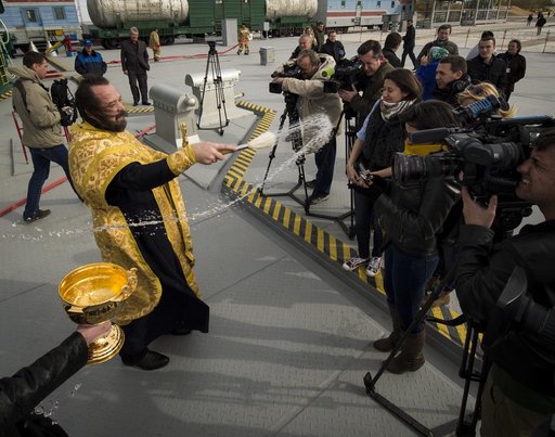 Expedition 33 Soyuz Blessing