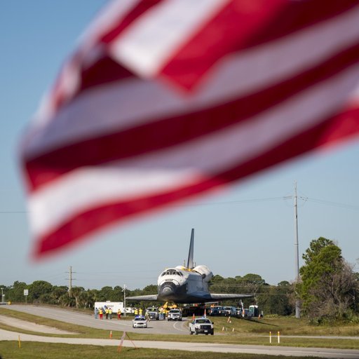 Space Shuttle Atlantis Move