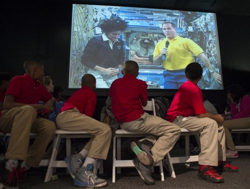 Students Speak with the ISS