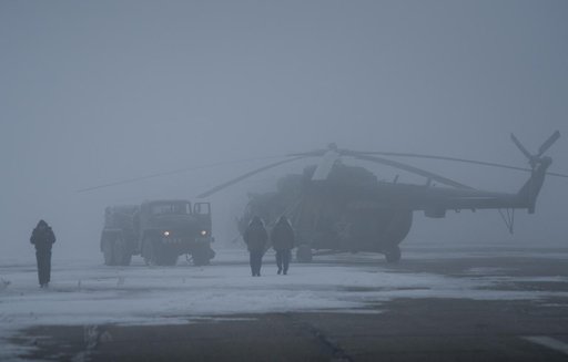 Expedition 34 Crew Landing