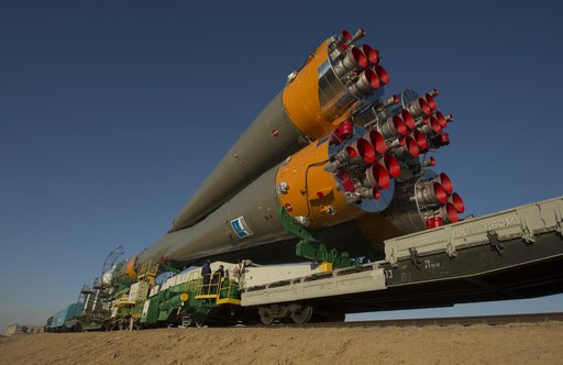 Expedition 35 Soyuz Rollout