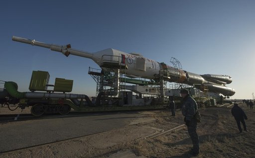 Expedition 35 Soyuz Rollout