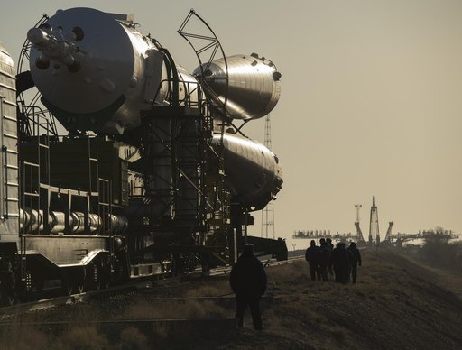 Expedition 35 Soyuz Rollout