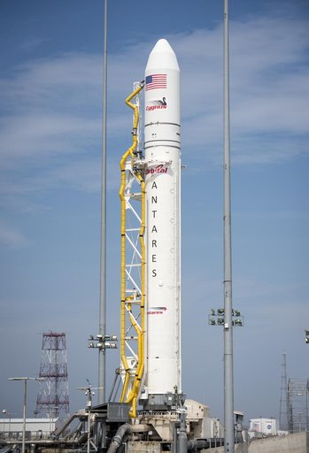 Antares Rocket Preparation
