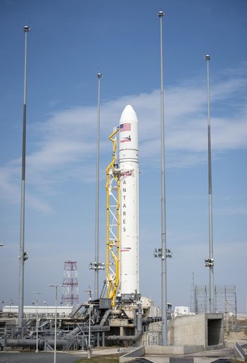 Antares Rocket Preparation