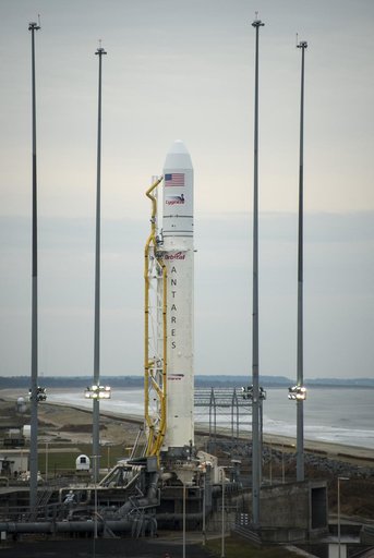 Antares Rocket Preparation