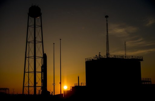Antares Rocket Preparation