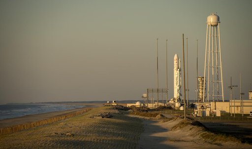 Antares Rocket Preparation