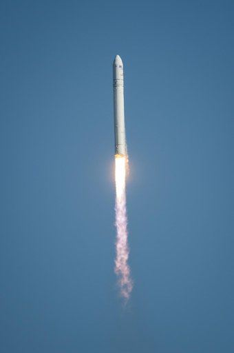 Antares Rocket Test Launch