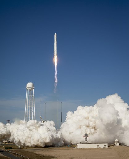 Antares Rocket Test Launch