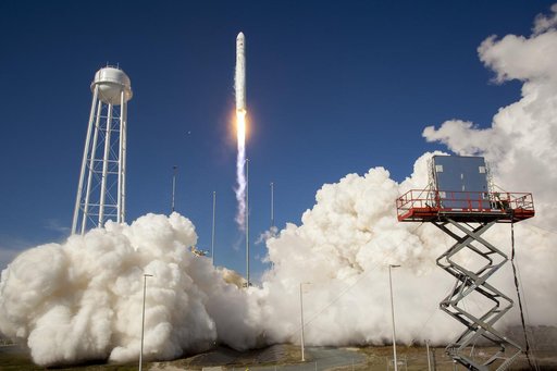 Antares Rocket Test Launch