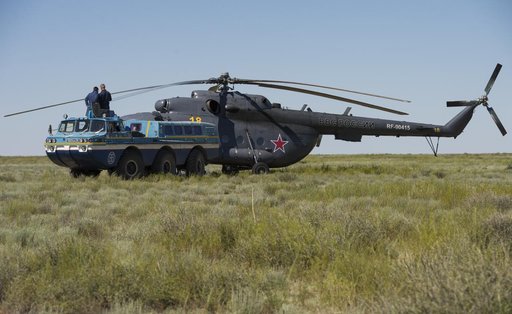 Expedition 35 Landing