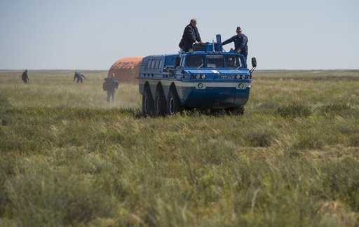 Expedition 35 Landing