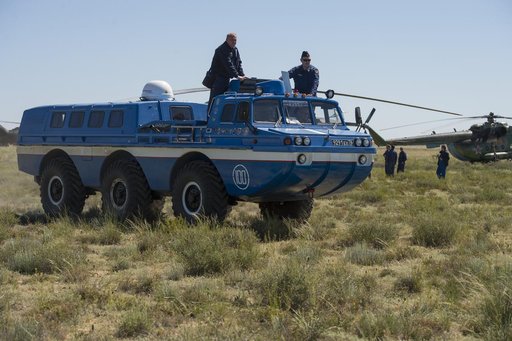 Expedition 35 Landing