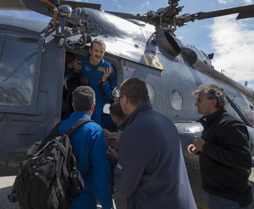 Expedition 35 Landing