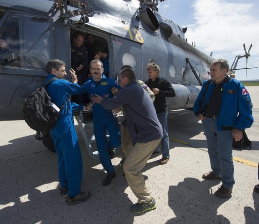 Expedition 35 Landing