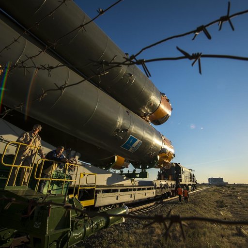 Expedition 36 Soyuz TMA-09M Rollout