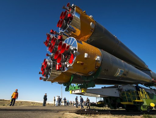Expedition 36 Soyuz TMA-09M Rollout