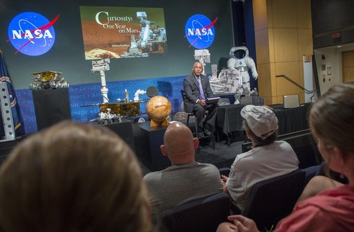 Curiosity Rover's First Anniversary