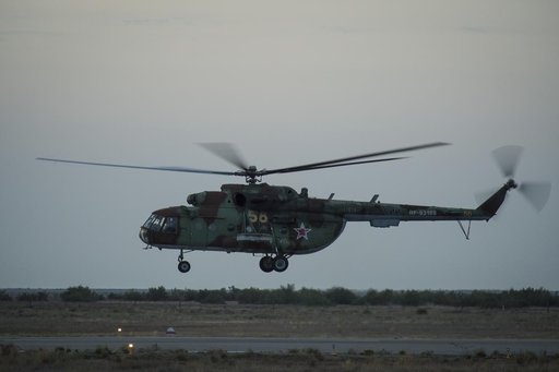 Expedition 36 Soyuz TMA-08M Landing