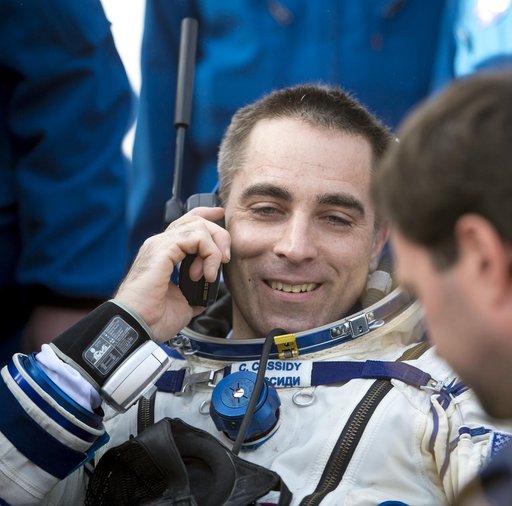 Expedition 36 Soyuz TMA-08M Landing