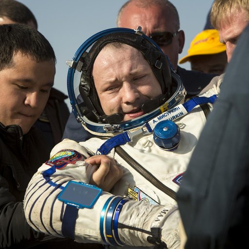 Expedition 36 Soyuz TMA-08M Landing