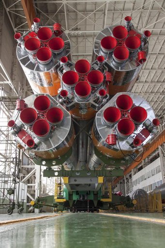 Expedition 37 Soyuz Rocket