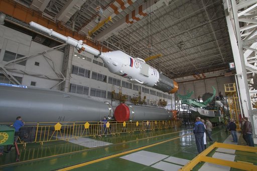 Expedition 37 Soyuz Rocket