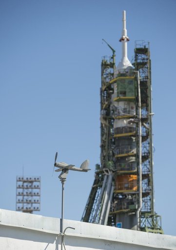 Expedition 37 Soyuz Rocket