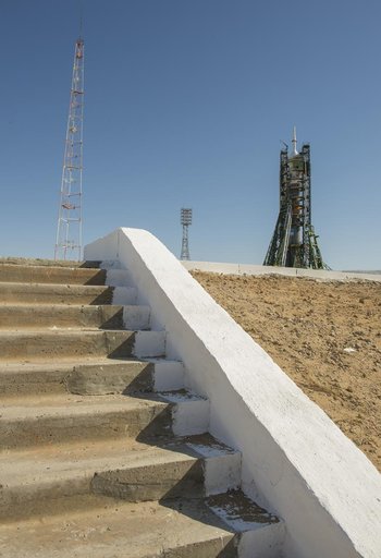 Expedition 37 Soyuz Rocket