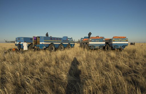 Expedition 37 Landing