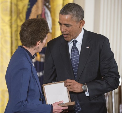 Sally Ride Posthumously Receives Medal of Freedom