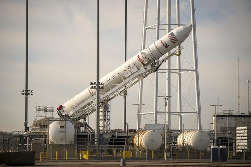 Antares Rocket Preparation
