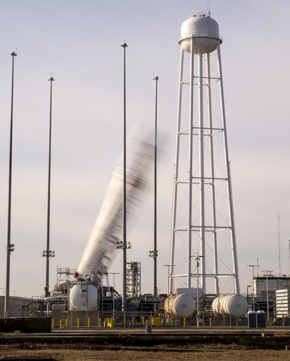 Antares Rocket Preparation