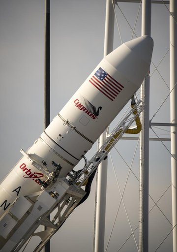 Antares Rocket Preparation