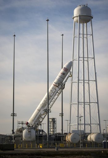 Antares Rocket Preparation
