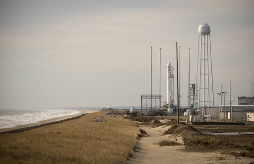 Antares Rocket Preparation