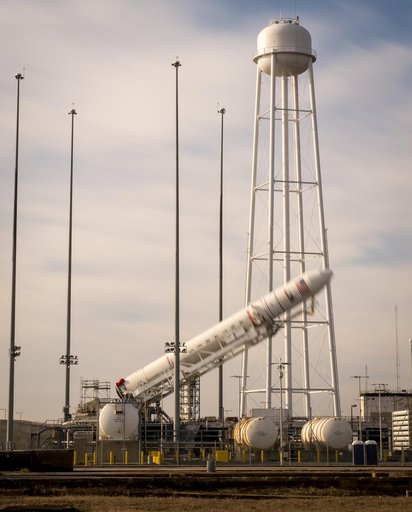 Antares Rocket Preparation
